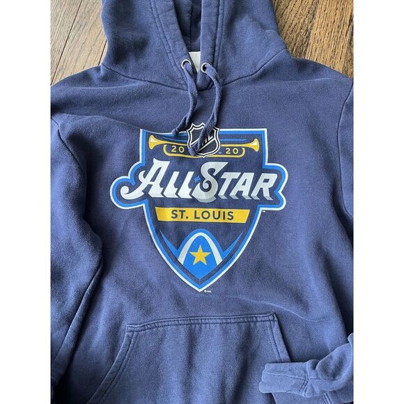 St Louis Blues AllStar Hoodie Size Small Excellent Condition - Picture 2 of 2